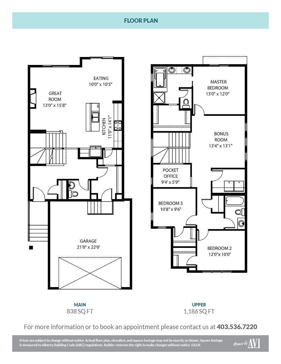 Sunset Ridge 59 Sundown Place Floor Plans and Pricing