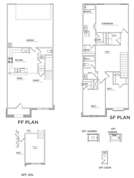 Cloverleaf Crossing Townhomes Houston Floor Plan, Mesquite TX Livabl