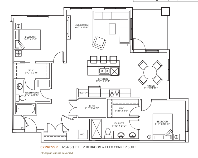 The Pinnacle at Kincora Phase 3 Cypress 2 Floor Plan, Calgary AB Livabl