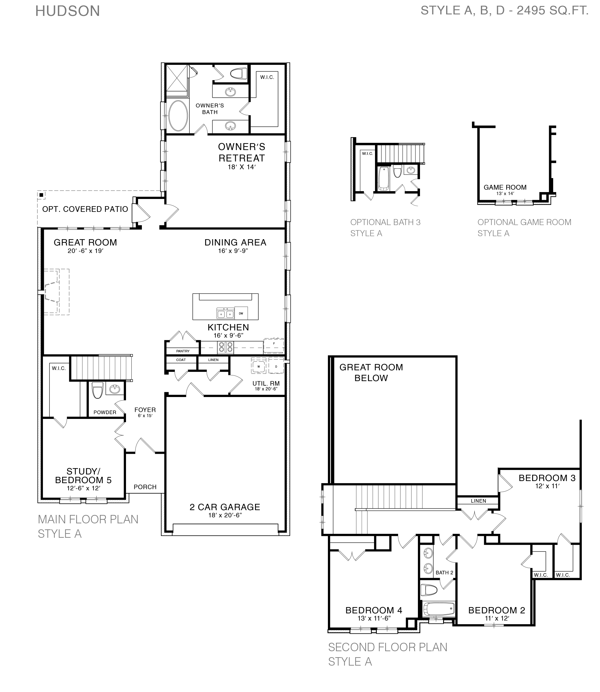 Sunterra Hudson Floor Plans and Pricing