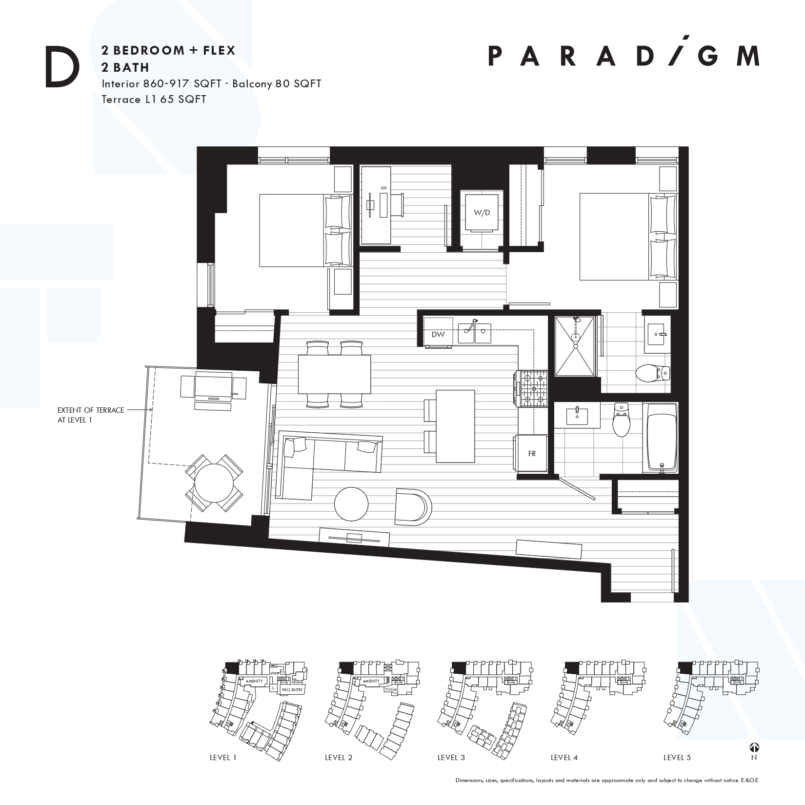 Paradigm D Floor Plans and Pricing