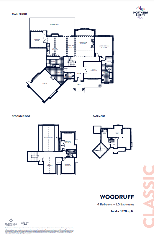 Northern Lights Muskoka WOODRUFF Floor Plan, Huntsville ON Livabl