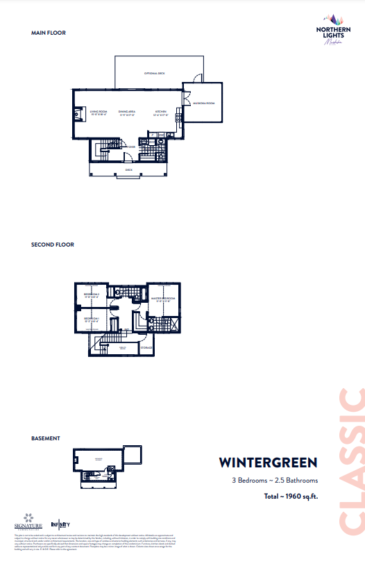Northern Lights Muskoka WINTERGREEN Floor Plan, Huntsville ON Livabl