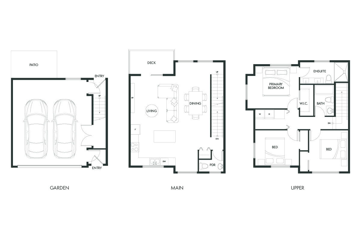 Panorama Park D1 Floor Plan, Surrey BC Livabl