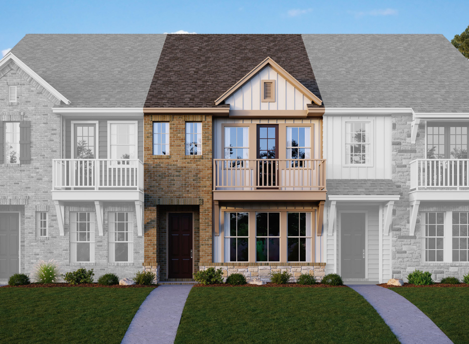 Lakeshore at Towne Lake Townhomes 9436 Caddo Ridge Floor Plans and