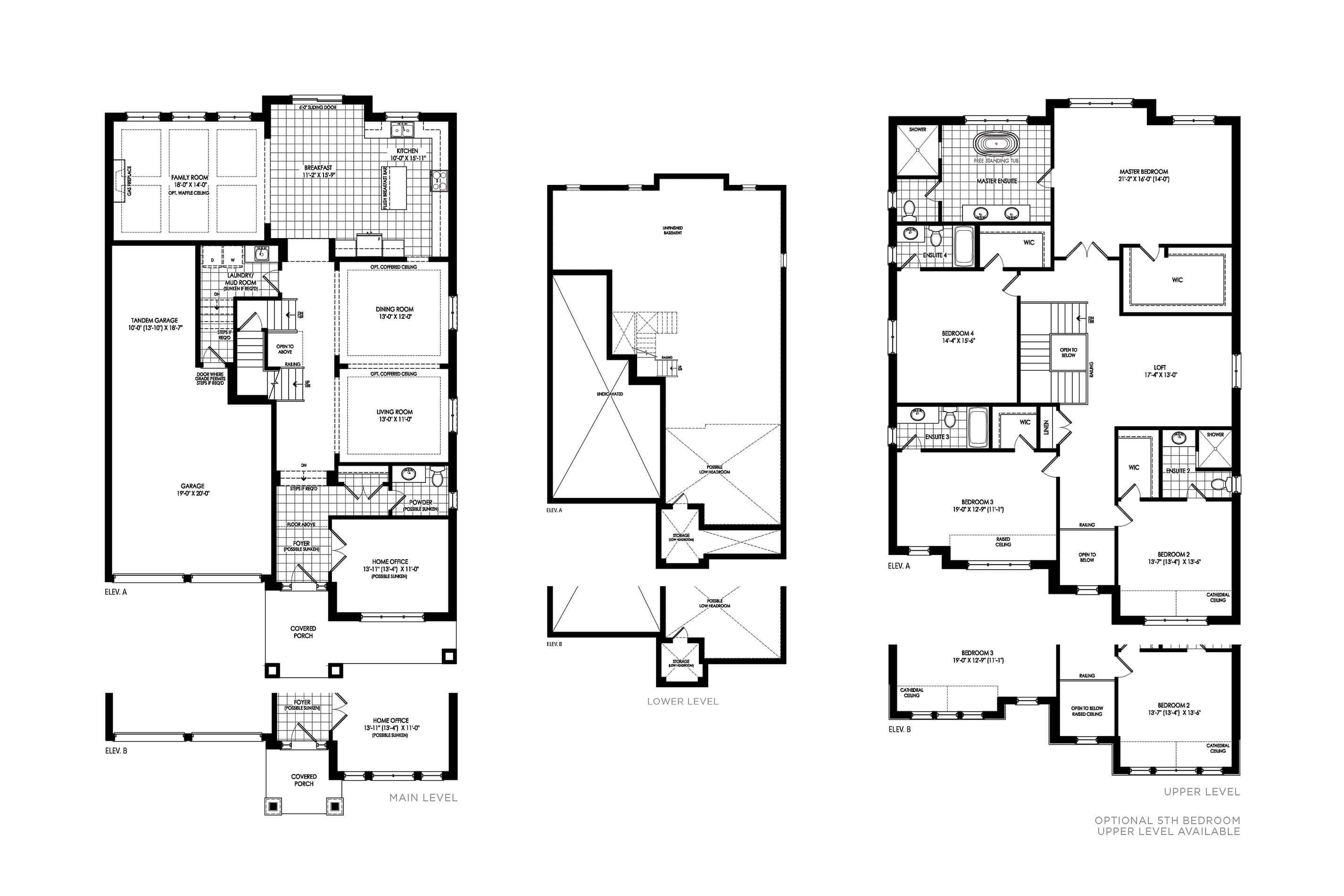 Bondhead Kendal Elev. B Floor Plans and Pricing