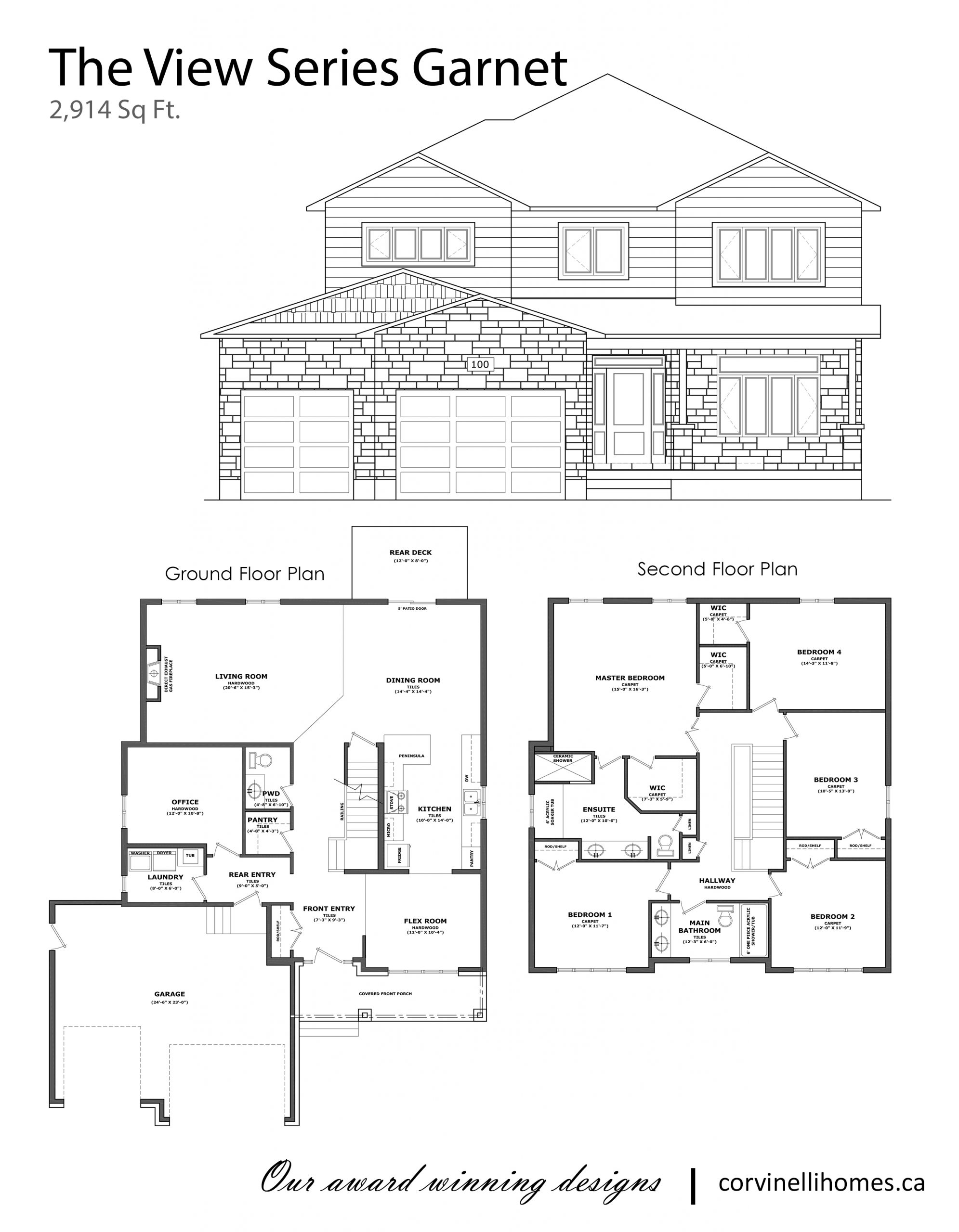 Russell Trails The View Series Floor Plan, Russell ON Livabl