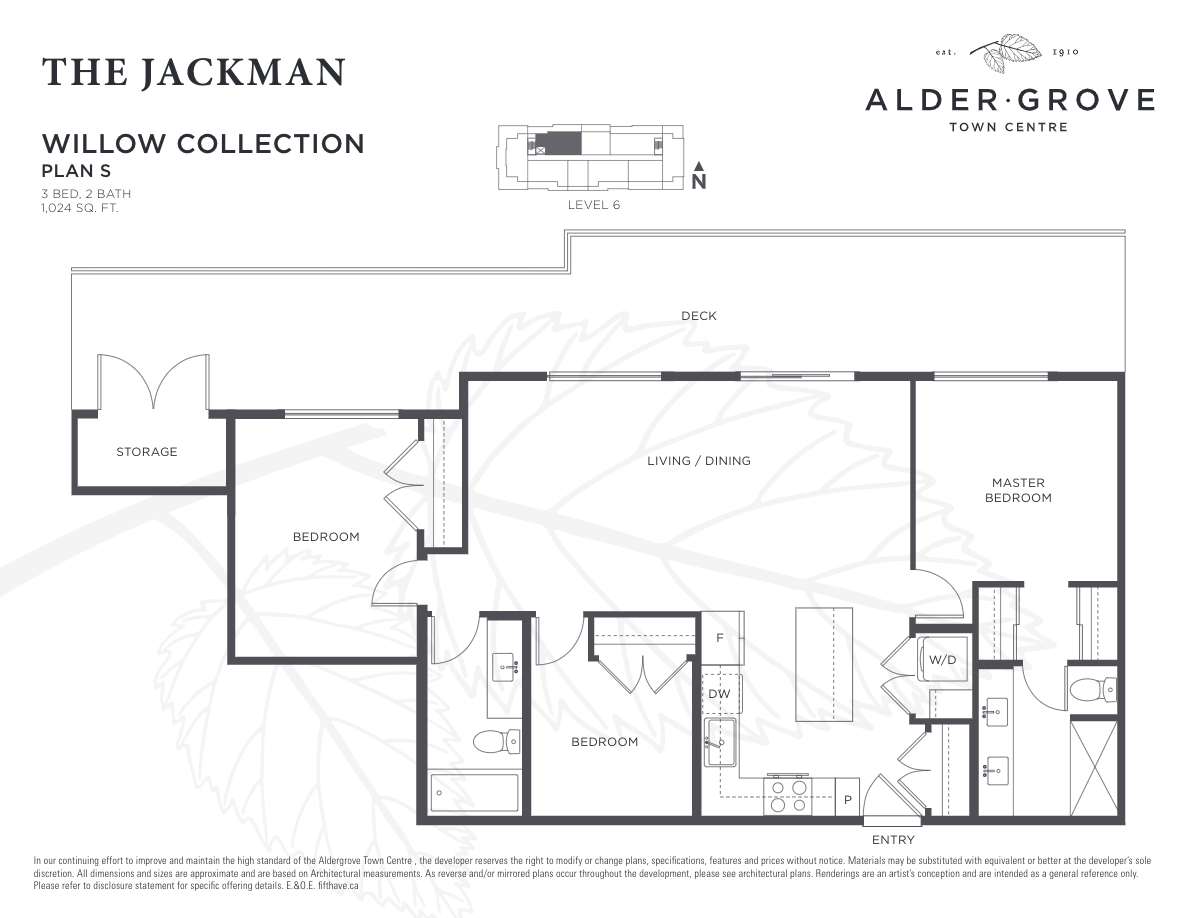 Aldergrove Town Centre Creekside S Floor Plan, Langley Township BC
