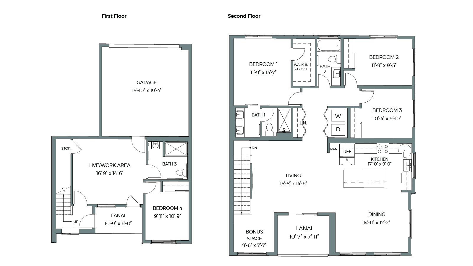 Kaikea at Hoopili PLAN H135 Floor Plans and Pricing