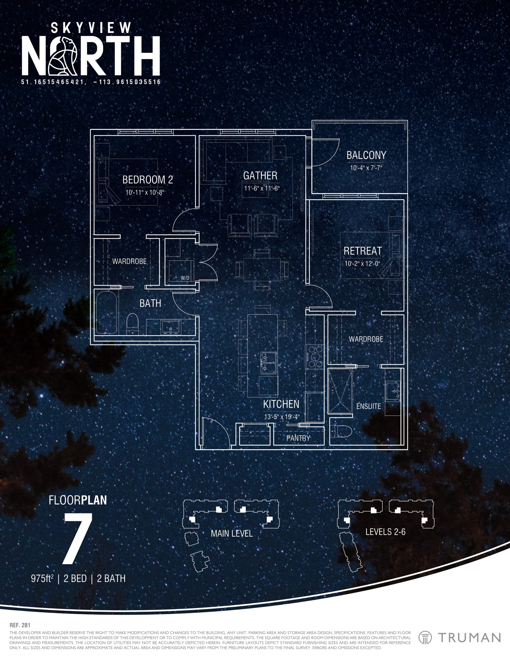 Skyview North Floor Plan 7 Floor Plans and Pricing