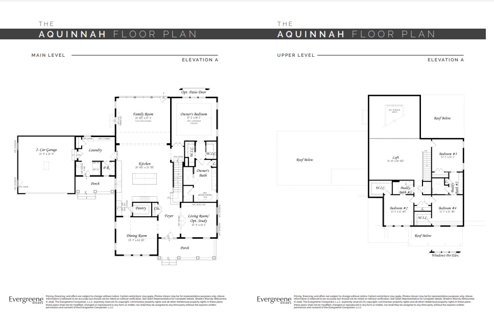 Vistas at Lakefield Aquinnah Floor Plans and Pricing