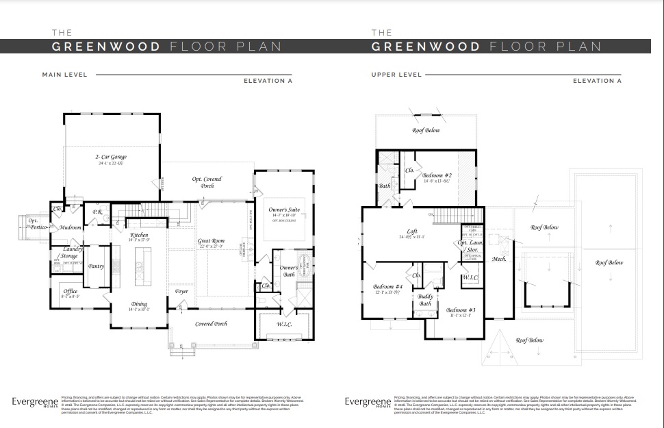 Vistas at Lakefield Greenwood Floor Plans and Pricing