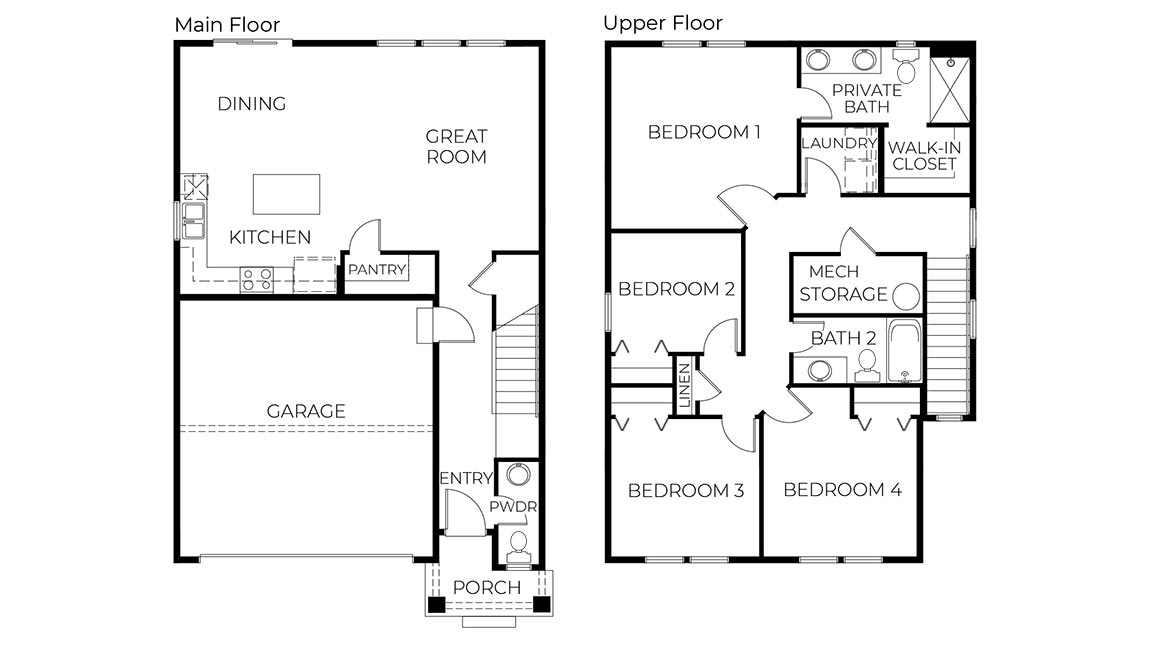 Rainier Ridge Sherwood Floor Plans and Pricing