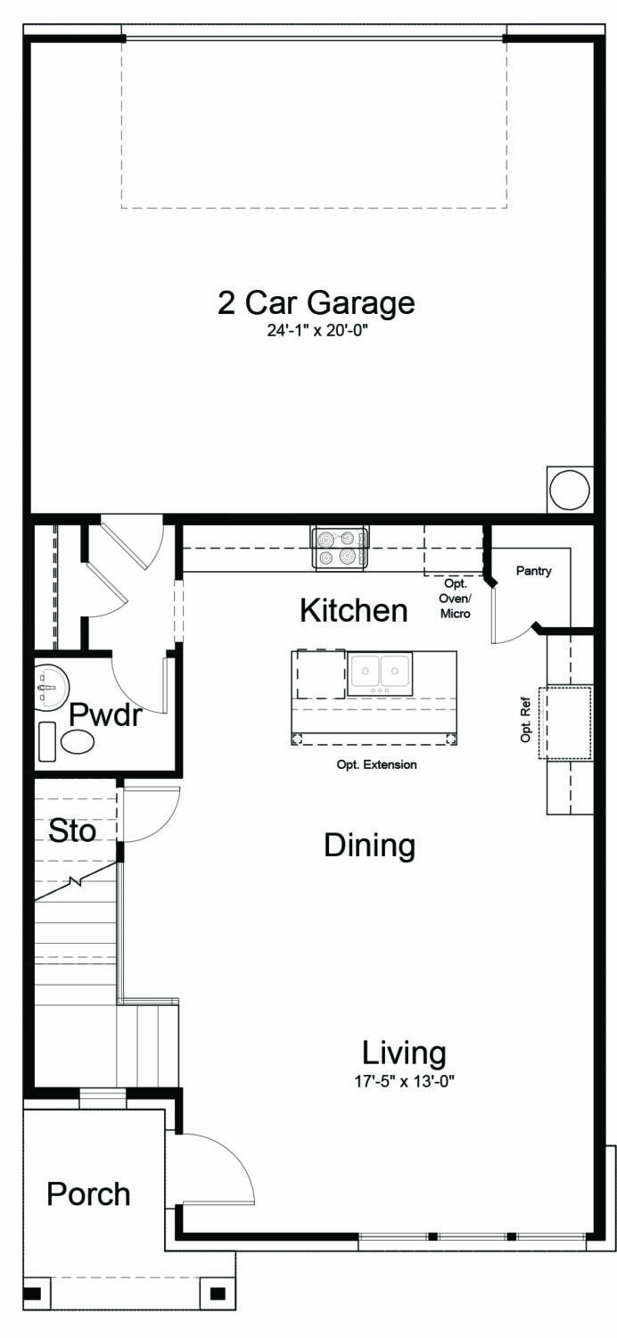 Stacy Green Townhomes 1933 McClane Drive Floor Plans and Pricing