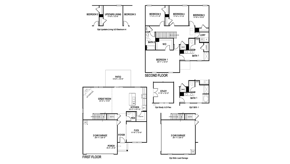 Tannehill Preserve 22644 JOSELYN GREEN DRIVE Floor Plans and Pricing