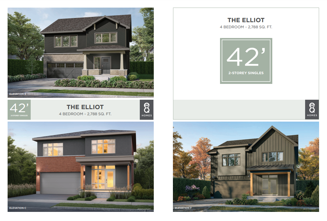 Clarence Crossing The Elliot Floor Plans and Pricing