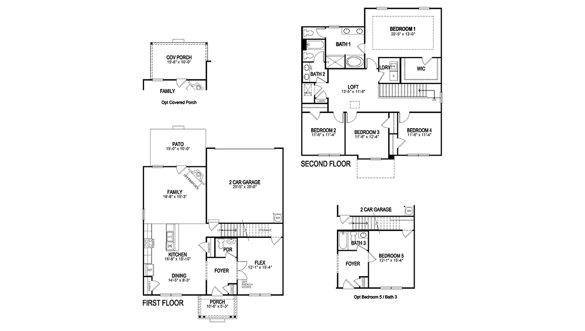 Mallard Landing Elbert Floor Plans and Pricing