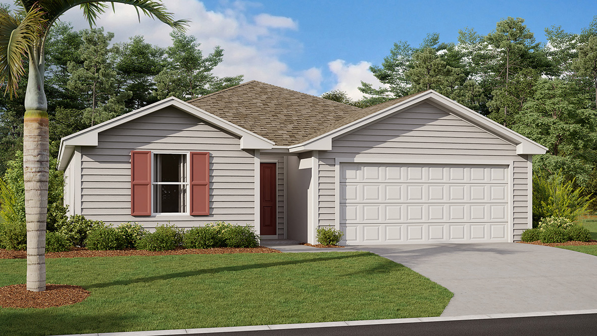 Entrada DR Horton NEUVILLE Floor Plan, St. Johns County FL Livabl