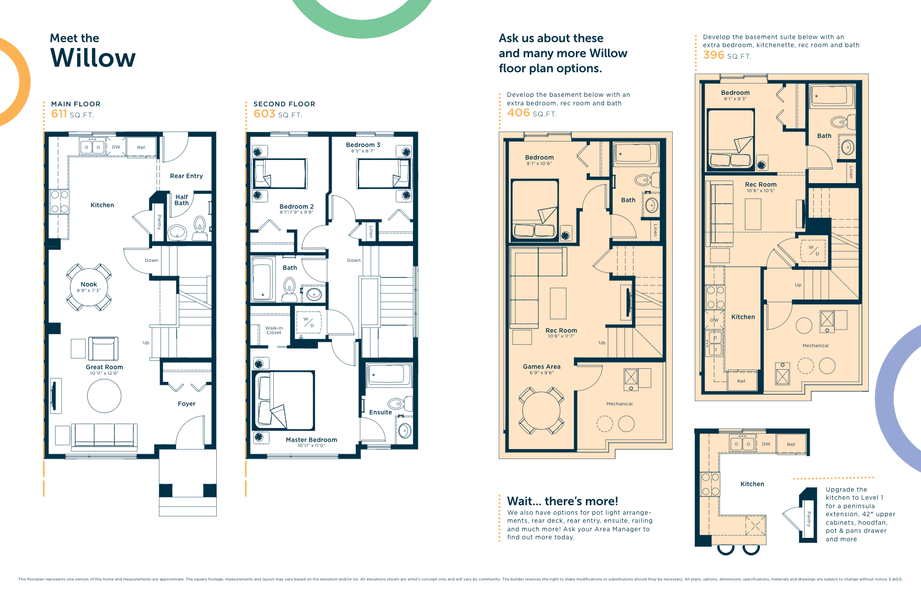Creekstone Willow Floor Plans and Pricing