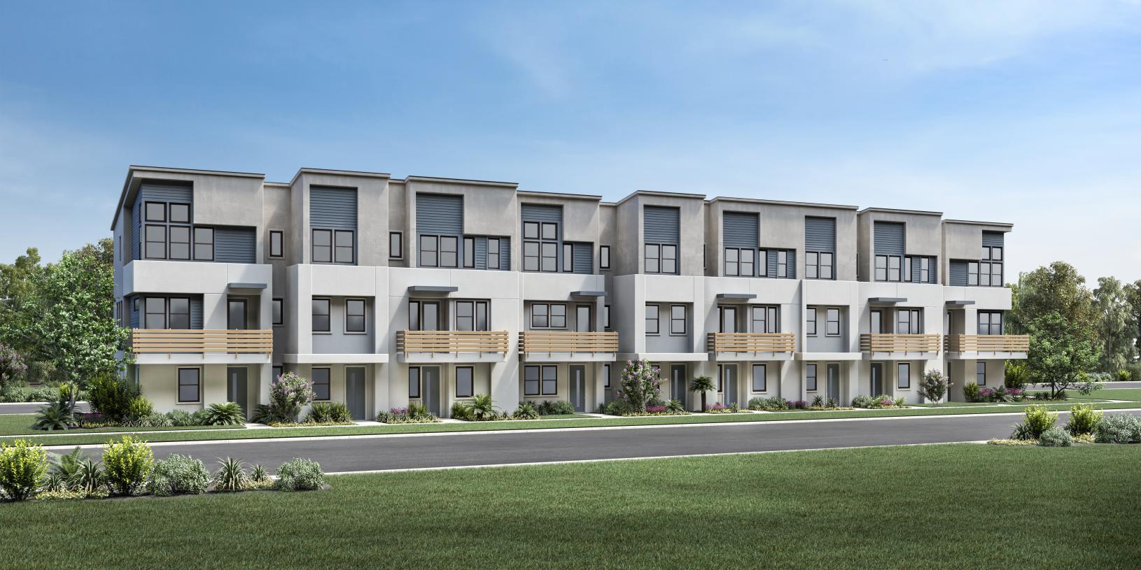 Parkside at Tarob Court Violet Floor Plan Milpitas CA Livabl