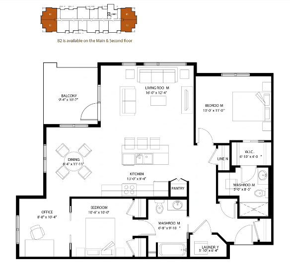 The Pinnacle at Kincora Phase 3 B2 Floor Plan, Calgary AB Livabl