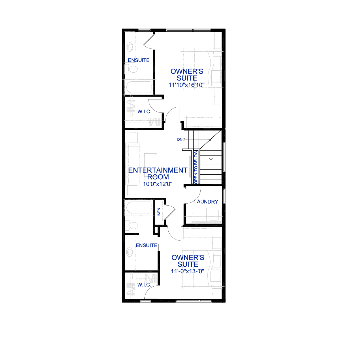 Rockland Park Duplex Collection Wicklow (Left) Floor Plans and Pricing
