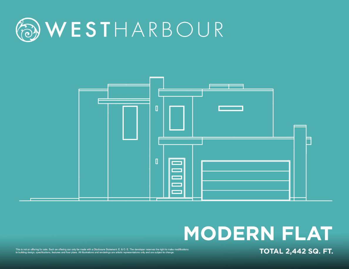 Parkside West Harbour 1849 Viewpoint Cres Modern Flat Floor Plans