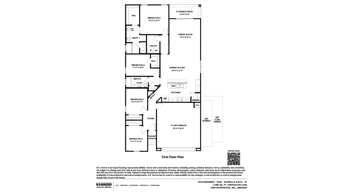 Estrella Vista Mockingbird Floor Plans and Pricing
