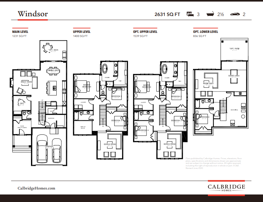 Cranston's Riverstone Windsor Floor Plans and Pricing