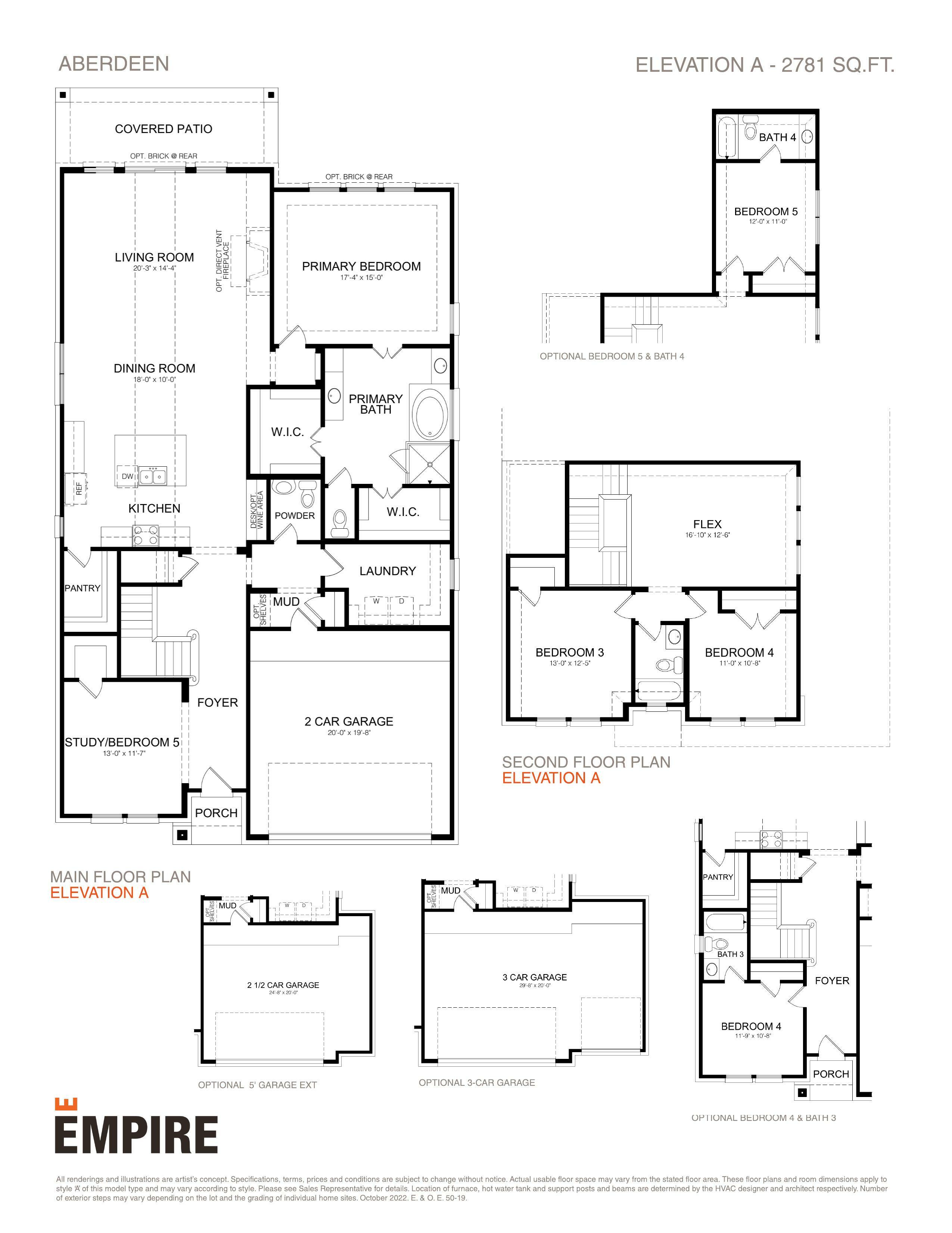 Sunterra Aberdeen Floor Plans and Pricing