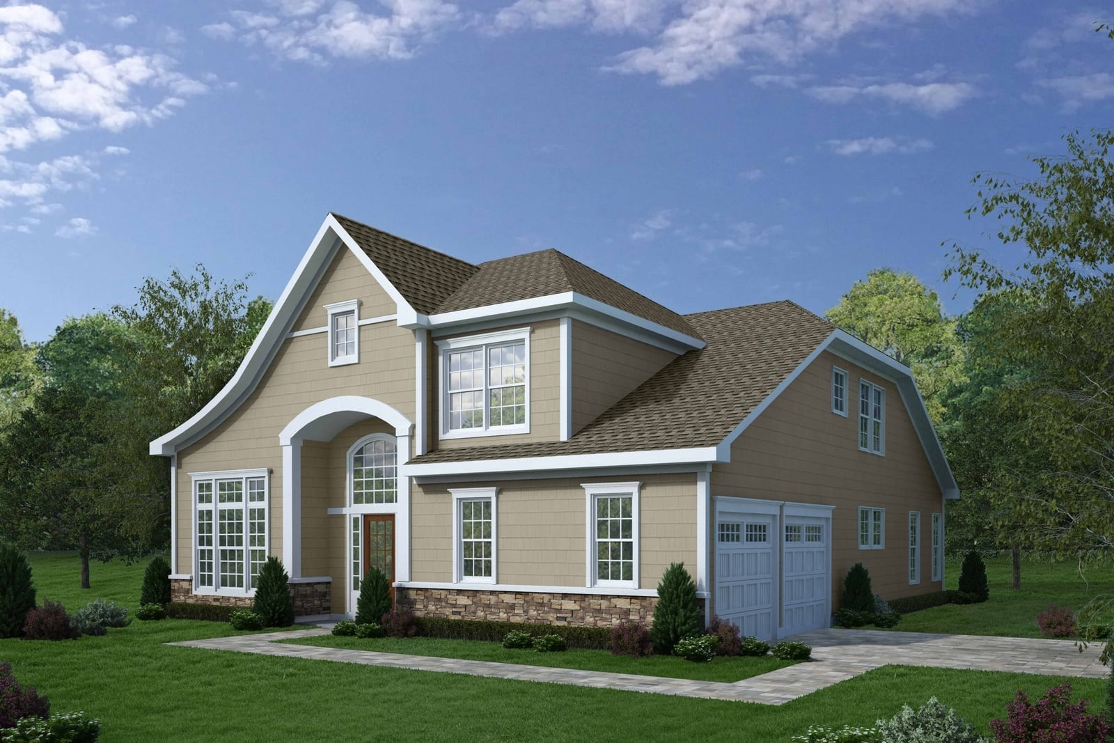 The Buckingham floor plan at The Reserve at Arden Place in Hillsdale, NJ