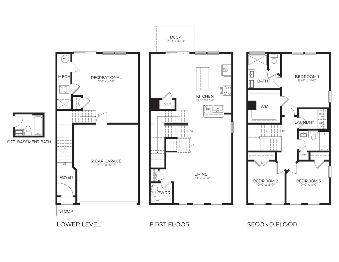 The Gables at Mount Laurel 17 Cardinal Way Floor Plans and Pricing