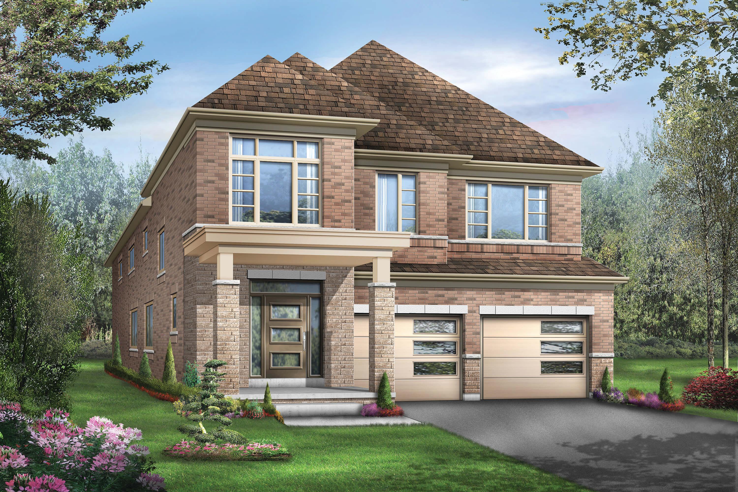 Hazel Glenn Preston 4 Elev. 2 Floor Plan, North Dumfries ON Livabl