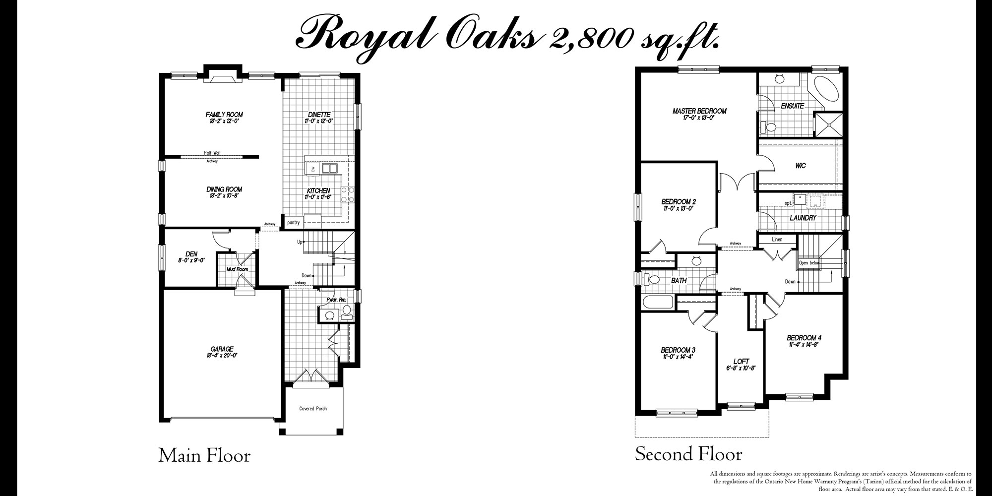 Harmony on Twenty Royal Oaks Floor Plan, Hamilton ON Livabl