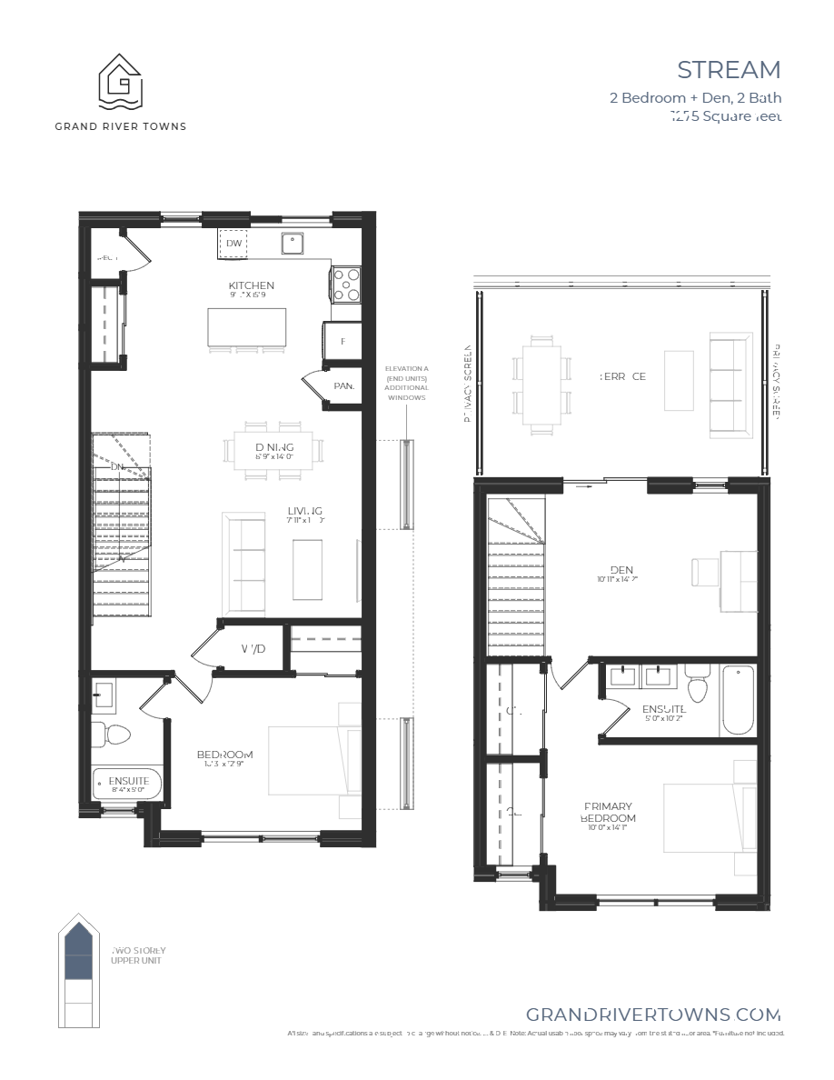 Grand River Towns Stream Floor Plan, Dunnville ON Livabl