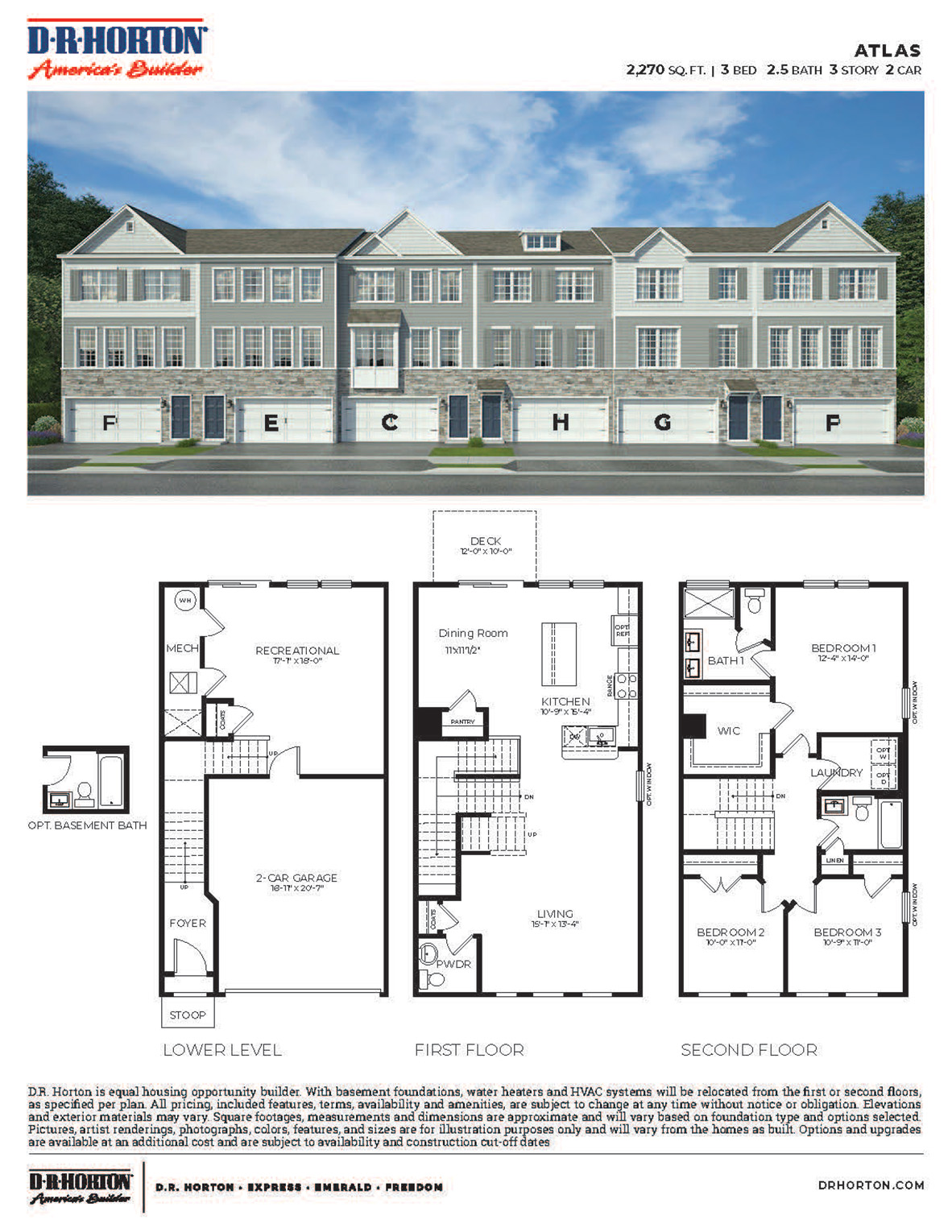 The Gables at Mount Laurel 34 Sister's Farmstead Road Floor Plans