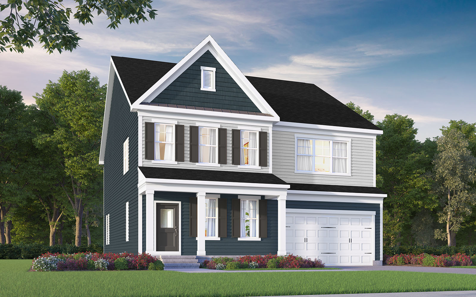 Bellamy Single Family Homes Beckner II Floor Plan, Clarksburg MD Livabl