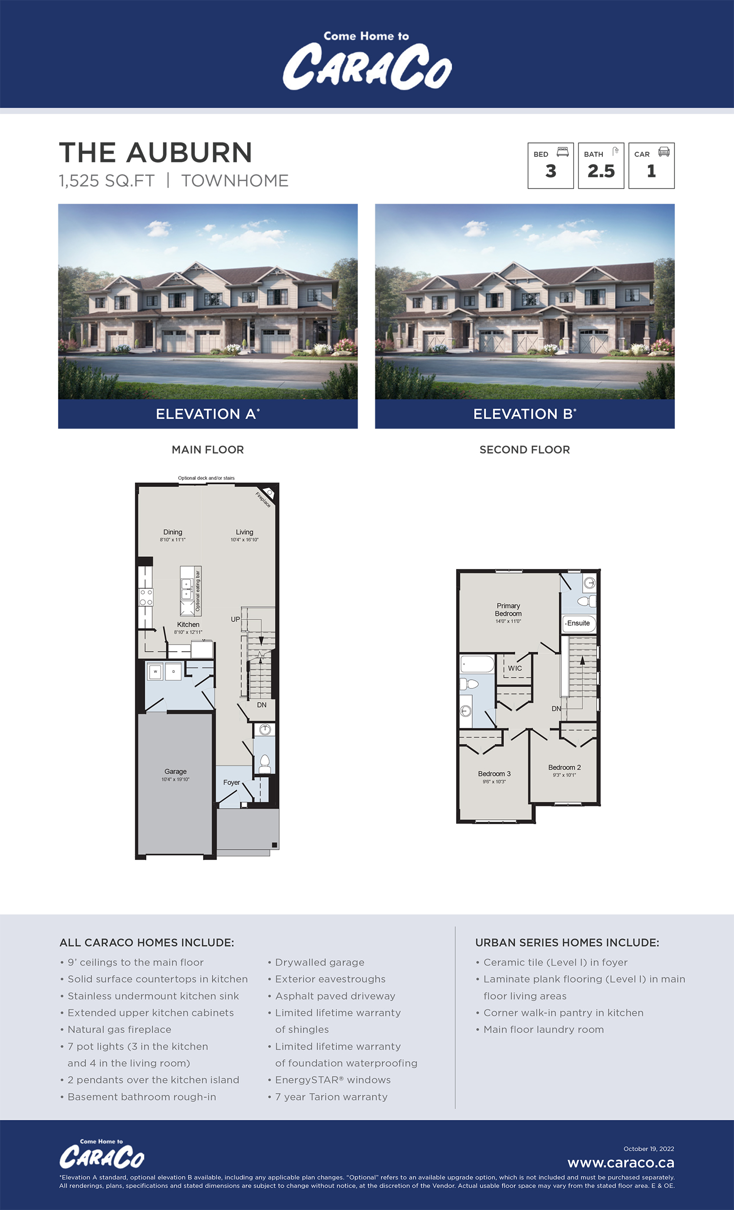 Woodhaven 343 Buckthorn Drive Floor Plans and Pricing