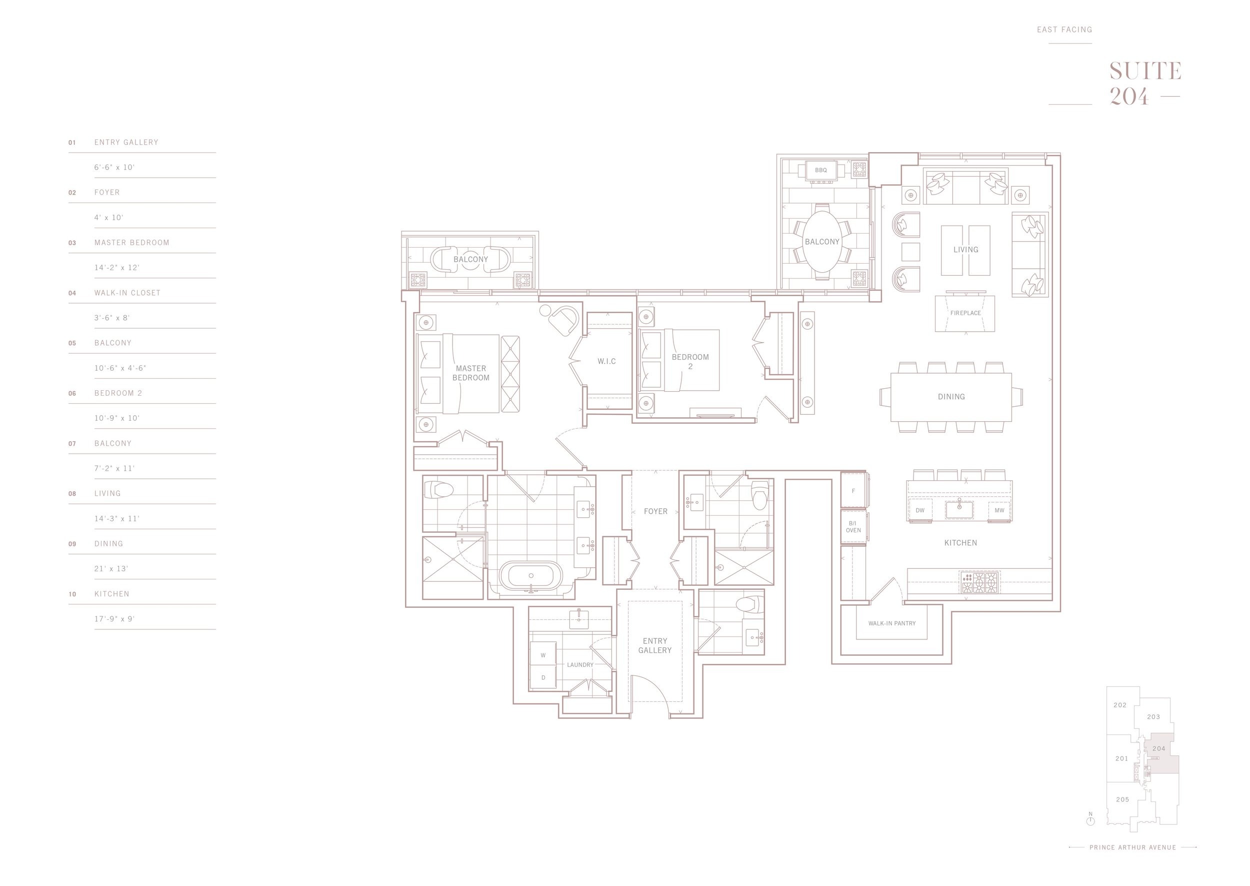 10 Prince Arthur 204, Toronto ON Livabl