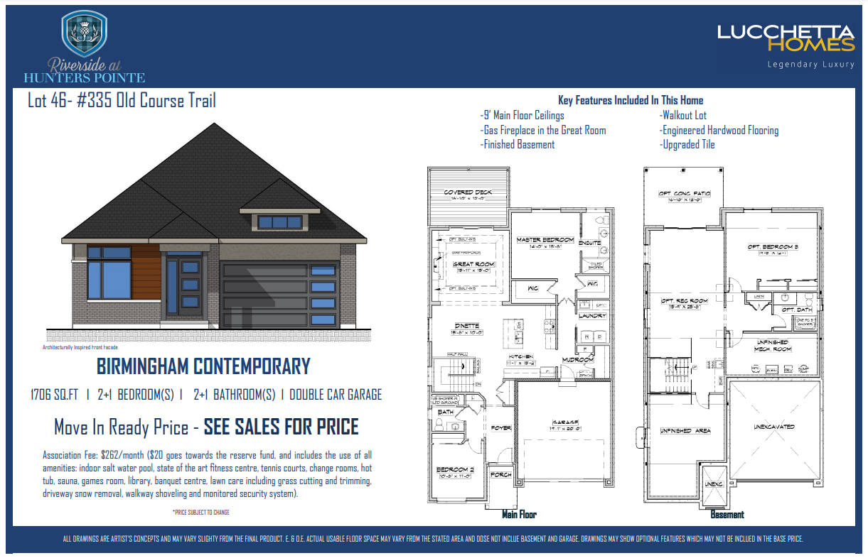 The Residences at Hunters Pointe 335 Old Course Trail, Welland ON