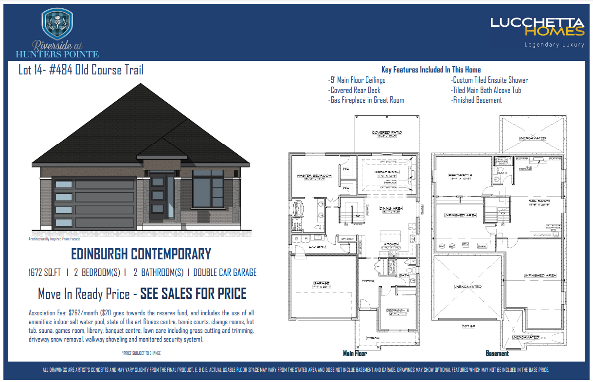 The Residences at Hunters Pointe 484 Old Course Trail, Welland ON