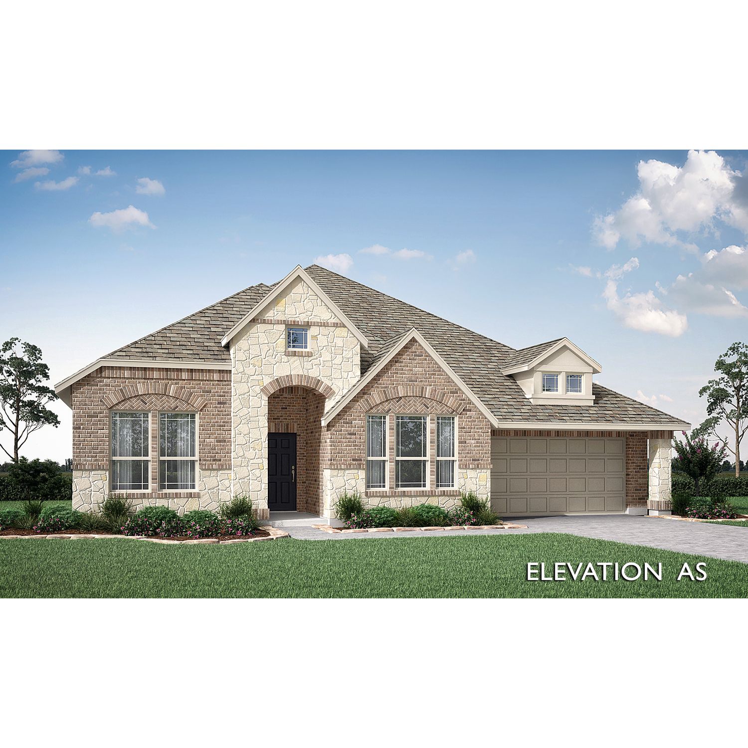 Caraway floor plan at Wildflower Ranch in Fort Worth, TX