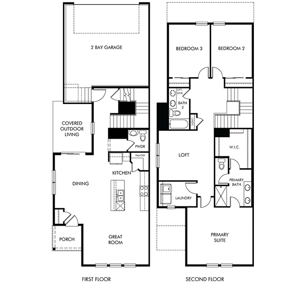 Kipling Park West Paired Homes Aspen Floor Plans and Pricing
