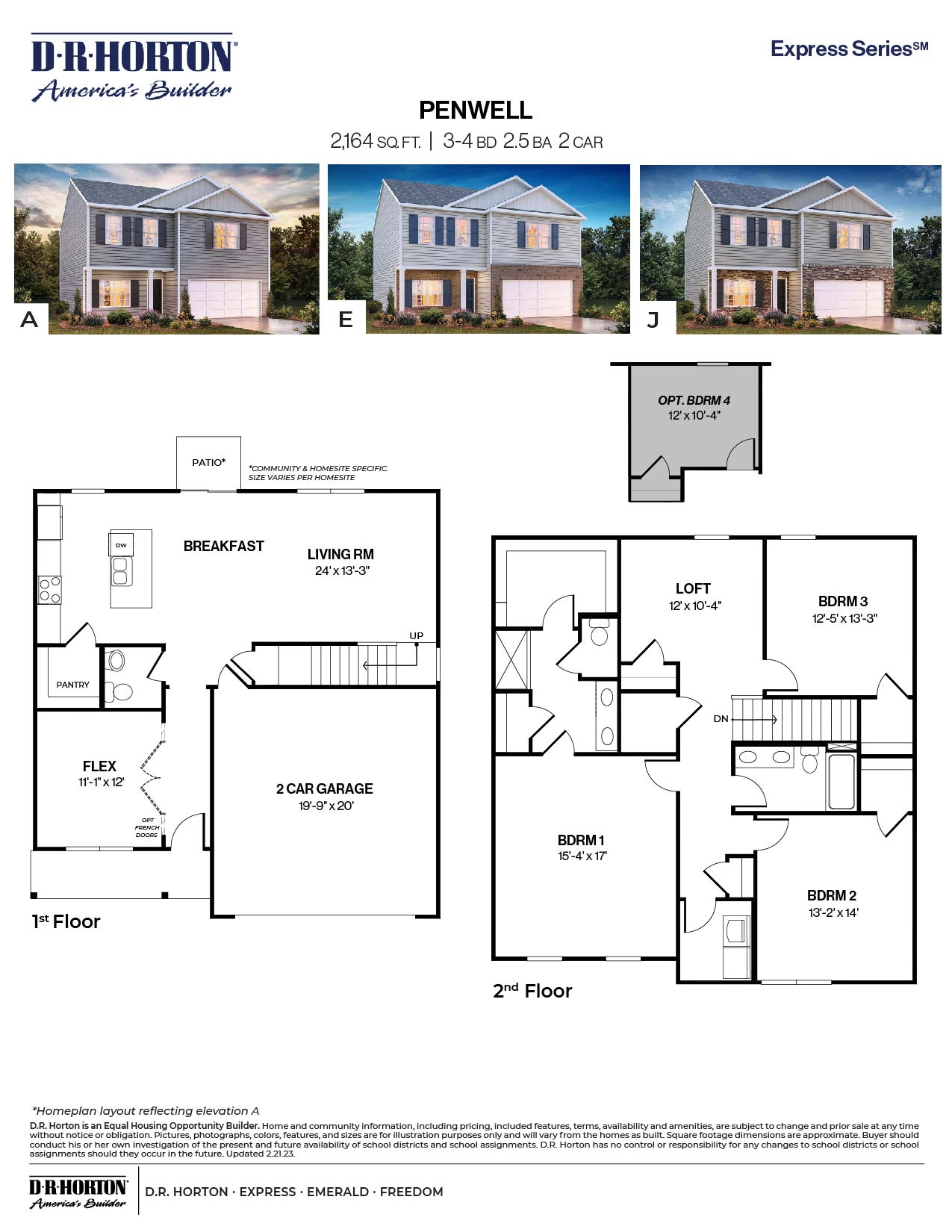 River's Edge PENWELL EXPRESS Floor Plans and Pricing