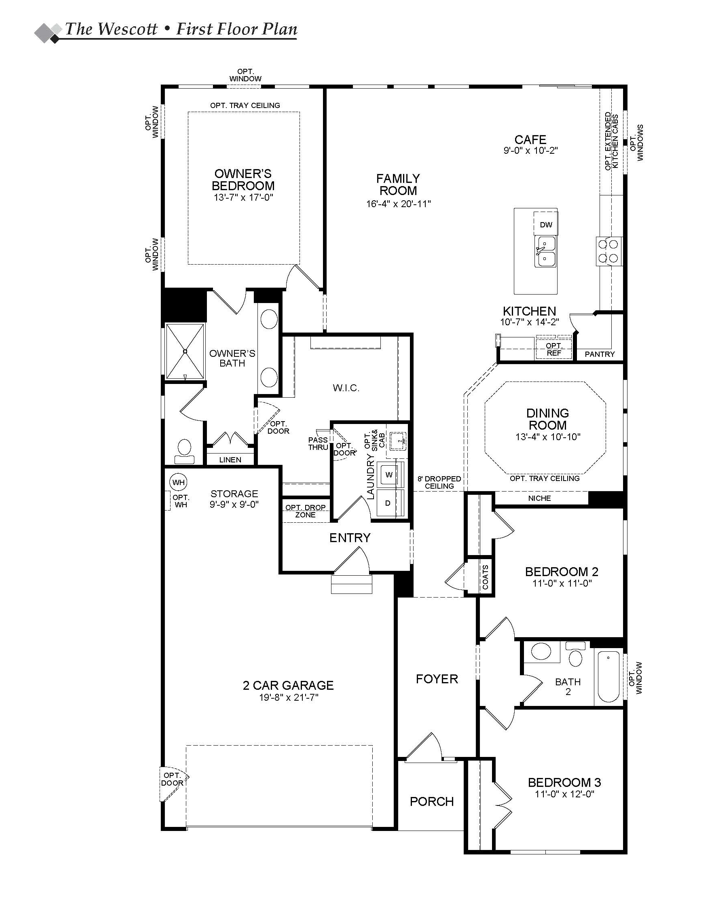 Riverside Wescott Floor Plans and Pricing