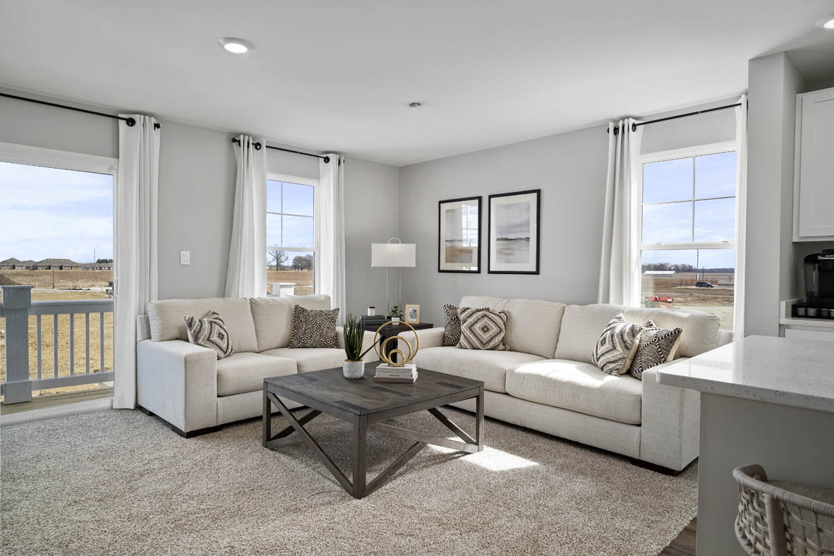 The Gates of St. John Townhomes 8688 Larkspur Lane Floor Plans and