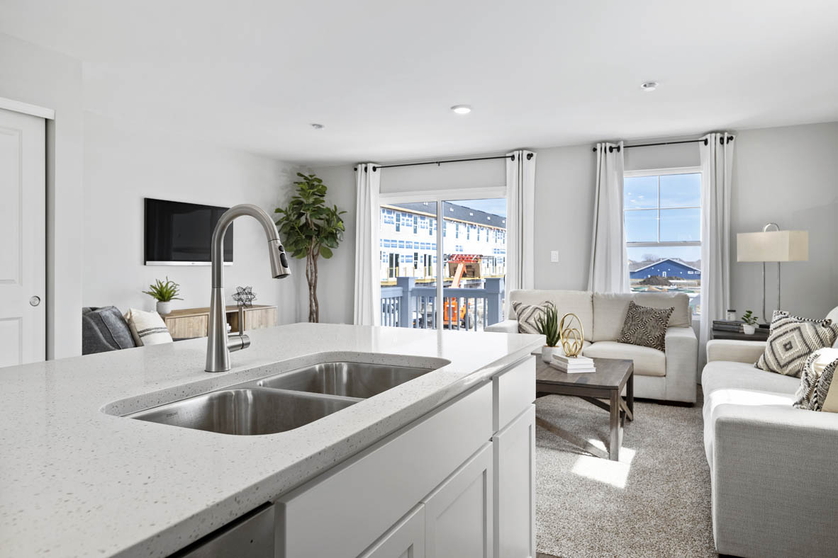 The Gates of St. John Townhomes 8688 Larkspur Lane Floor Plans and