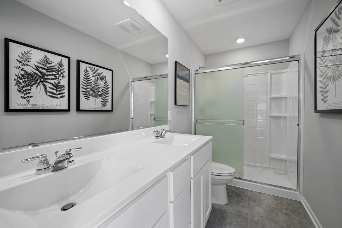 The Gates of St. John Townhomes 8688 Larkspur Lane Floor Plans and