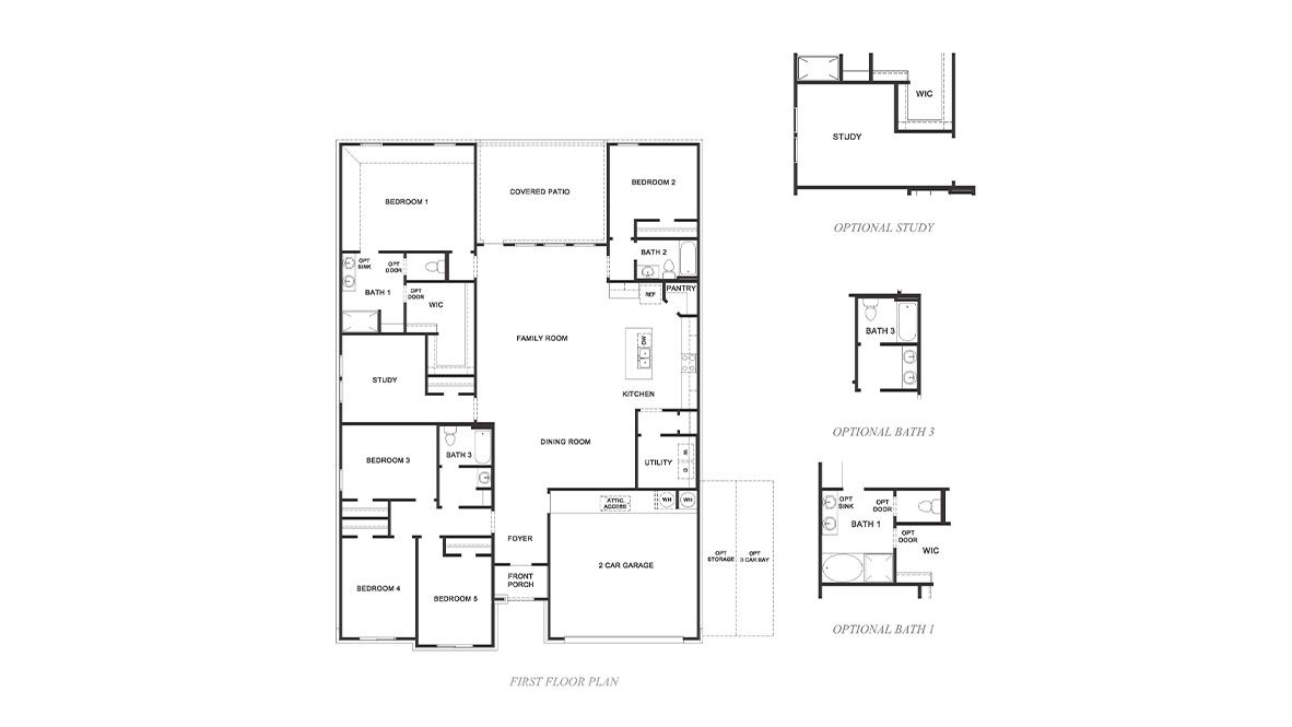 Parks Edge 3407 Harper Meadow Lane Floor Plans and Pricing