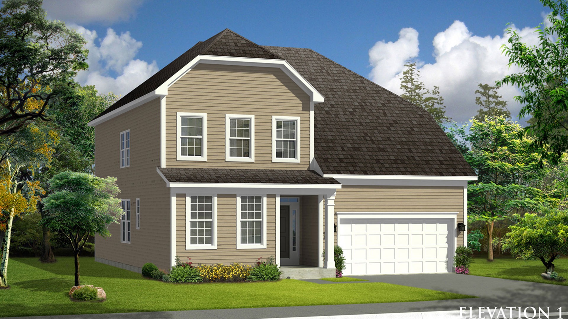 Westphalia Town Center Single Family Homes Regent II Floor Plan